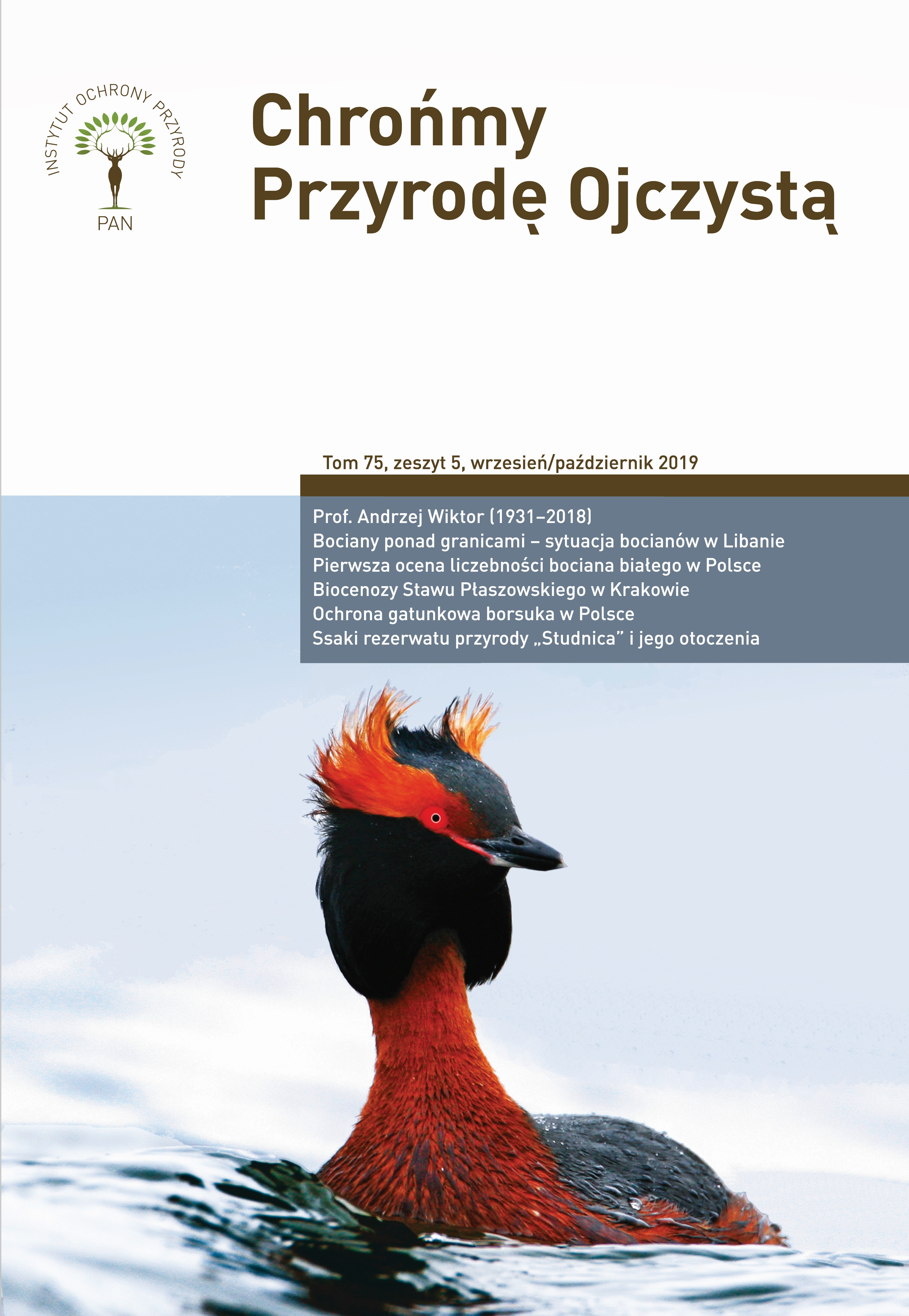Międzynarodowa Współpraca Na Rzecz Ochrony Przyrody I środowiska Instytut Ochrony Przyrody PAN