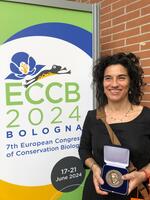 Nagroda: The Ilkka Hanski European Distinguished Service Award dla Nuriia Selva