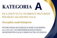 grafika kategoria A dla Instytutu Ochrony Przyrody PAN
